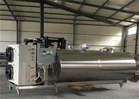 Food Grade Stainless Steel Tanks , Milk Yogurt Juice Storage Tanks With Air Compressor