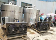 3000L - 5000L Milk Cooling Tank Stainless Steel Material For Industrial