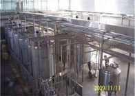 Low Fat Milk Production Line Fruit Flavored UHT Dairy Processing Machinery