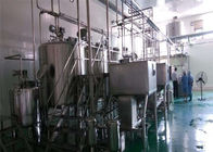 304 316 Stainless Steel Milk Processing Machine / Small Scale Milk Pasteurization Equipment