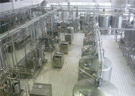 Automatic Food Grade Stainless Steel Tanks , Fruit Juice Manufacturing Plant