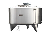 High Shear Flavored Milk Mixing Tank 1000L Juice Storage Tanks With Jacket / Insulation