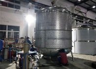 100L - 10000 L Food Grade Storage Tanks , Stainless Steel Pressure Vessel