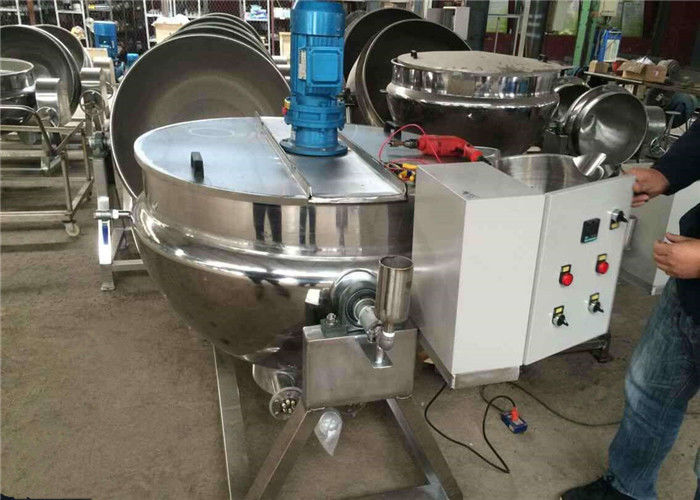 Sanitary Stainless Steel Jacketed Kettle Cooking Pot Heating Transfer Oil