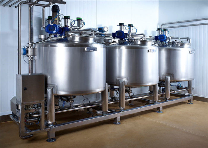 Pasteurized Milk Processing Line , Cheese Production Line ISO Approved