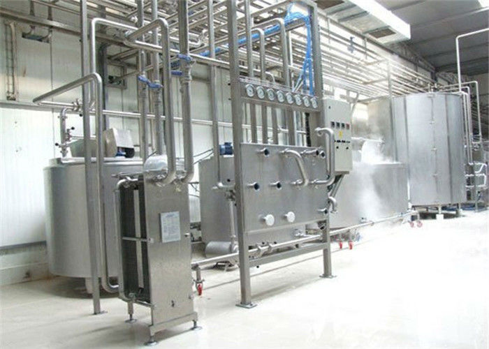 High Efficient Yogurt Production Line 1000L 2000L 3000L With Control System