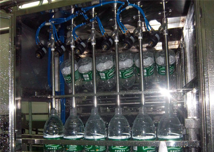2000 BPH Beverage Filling Machine PVC Bottle Fresh Fruit Juice Production Line