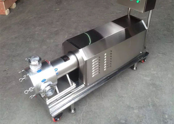 China Easy Operation Food Grade Pump Three Stage Pipeline High Shear Dispersing Emulsifier supplier