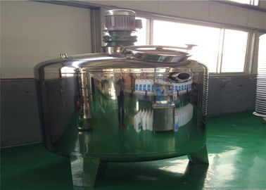 Fruit Juice Milk Mixing Tank / Stainless Steel Process Tanks 1000L 2000L 3000L