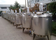 Sanitary Stainless Steel Mixing Tanks Steam Heating / Electric Heating For Juice