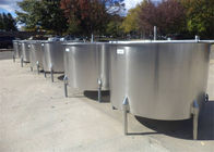 1000L 2000 Gallon Stainless Steel Tank , Heated Stainless Steel Tank For Food Beverage