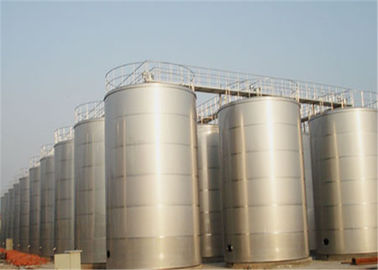 100L - 8000L Capacity Sanitary Mixing Tanks Stainless Steel Apple Juice Tanks