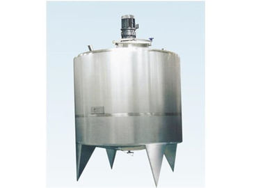 304 316 Stainless Steel Fermentation Tanks / Heated Mixing Tank ISO Approved