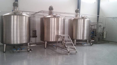 Stainless Steel Buffer Tank / Jacketed Stainless Steel Tank Corrosion Resistant