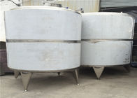 Stainless Steel Beer Fermentation Tank , Emulsifying Tank Stainless Steel Heating Reaction