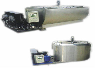 1000L 3000L Stainless Steel Milk Tank With Air Compressor Manual / Automatic Available