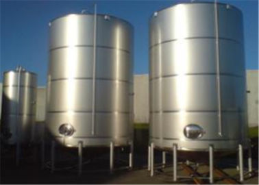 Single Double Wall Jacketed Mixing Tank Stainless Steel Water Storage Tanks