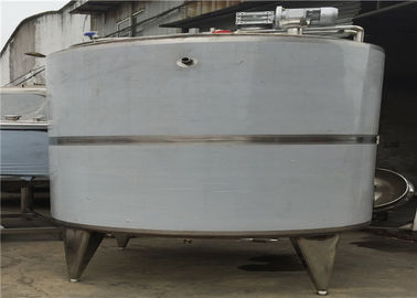 Single Double Wall Stainless Steel Mixing Tanks / Beer Fermentation Tanks