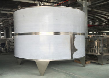 Single Double Wall Stainless Steel Mixing Tanks / Beer Fermentation Tanks