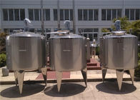 Sanitary Stainless Steel Mixing Tanks Single Layer / Double Layer For Pharmaceutical