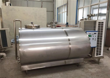 Durable Milk Cooling Machine 4000L 6000L Sanitary Stainless Steel 304 / 316 Material