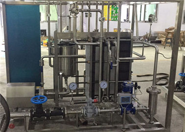 2000LPH Automatic Milk Pasteurization Machine / UHT Milk Processing Plant