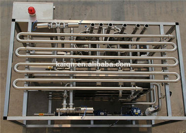 2000LPH Automatic Milk Pasteurization Machine / UHT Milk Processing Plant