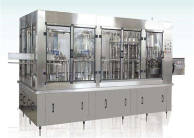 Plastic PVC Beverage Filling Machine / Automatic Washing Filling Capping Machine