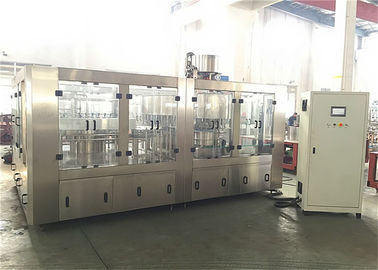 Plastic PVC Beverage Filling Machine / Automatic Washing Filling Capping Machine