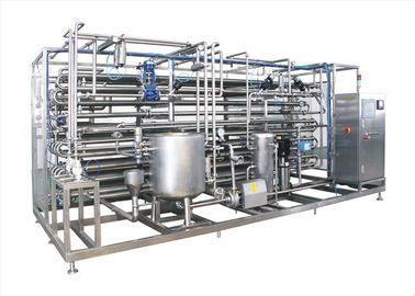 Tube In Tube Milk UHT Sterilization Machine High Thermal Efficiency For Juice Concentrate