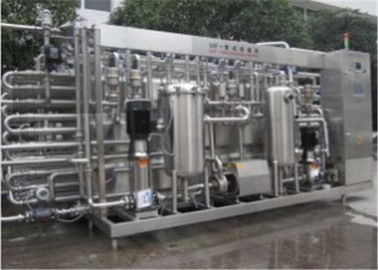 Milk Steam Heating UHT Processing Equipment , Automatic Tubular Sterilization  KQ-15000L