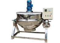 Easy Operation Stainless Steel Jacketed Kettle / Jam Kettle KQ-500 ISO Certification