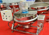 Industrial Steam Jacketed Kettle / Jam Kettle For Making Sauce Jam Paste