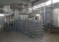 304 Stainless Steel Dairy Milk Processing Equipment / Fruit Juice Processing Line