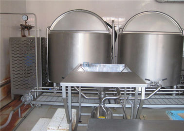 Aging Tank Ice Cream Production Line 200L 500L High Efficient SUS304 / SUS316L