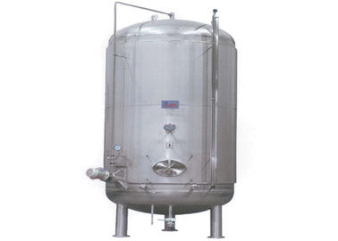 304 316 Stainless Steel Fermentation Tanks / Industrial Storage Tank For Fruit Wine