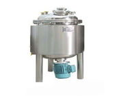 Double Wall Jacketed Stainless Steel Mixing Tanks Easy Clean For Food Industrial