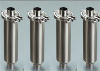 Stainless Steel Pipe Filter , Stainless Steel Milk Filter / Juice Filter