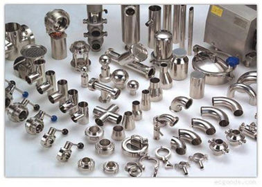 Food Grade Stainless Steel Pipe Fittings Tee Reducer Elbow Tri Clamp Sanitary Fittings