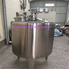 0.75-15KW Stainless Steel Mixing Tanks 10000L Fermentation Storage Heating Buffer