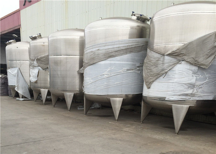 Large Stainless Steel Blending Mixing Jacketed Insulated Reaction Heating Tanks