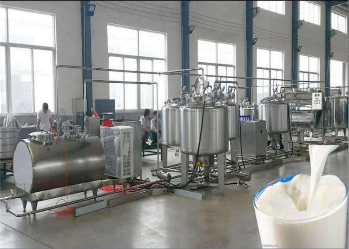 Kaiquan Milk Pasteurization Machine , Flavoured Dairy Production Line