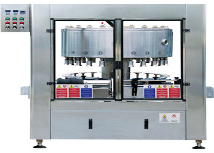 6000 BPH Automatic Bottle Filling And Capping Machine / 3 In 1 Water Filling Machine