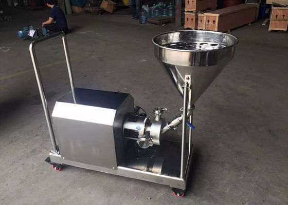 Easy Operation Food Grade Pump Three Stage Pipeline High Shear Dispersing Emulsifier supplier