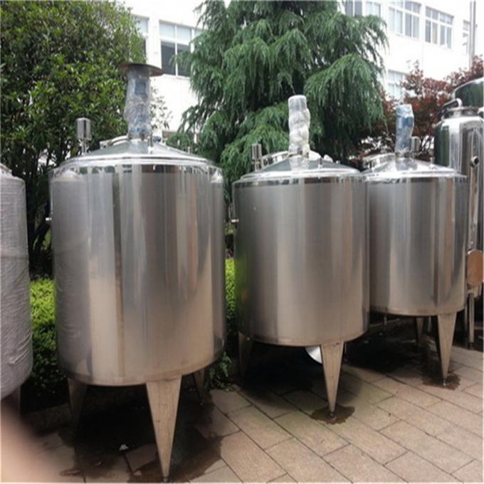 0.75-15KW Stainless Steel Mixing Tanks 10000L Fermentation Storage ...